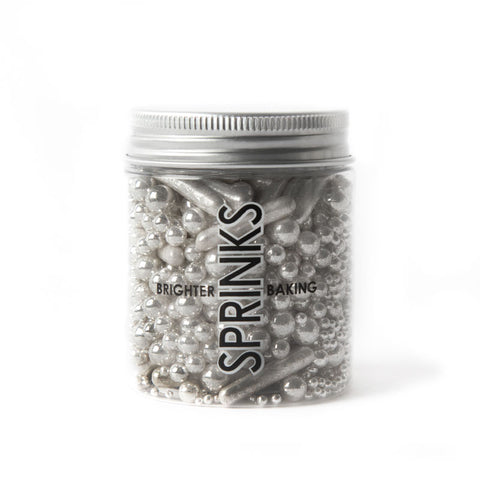 Sprinks Bubble & Bounce Silver sprinkles 75g