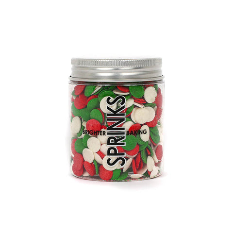 Sprinks Holly Jolly Christmas Confetti sprinkles 60g