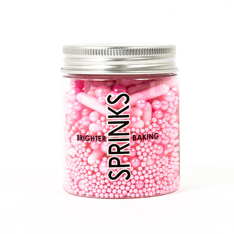 Sprinks Bubble & Bounce Pink sprinkles 75g