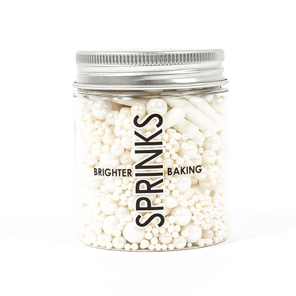 Sprinks Bubble & Bounce Pearl White sprinkles 75g