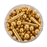 Sprinks Bubble & Bounce Shiny Gold sprinkles 500g