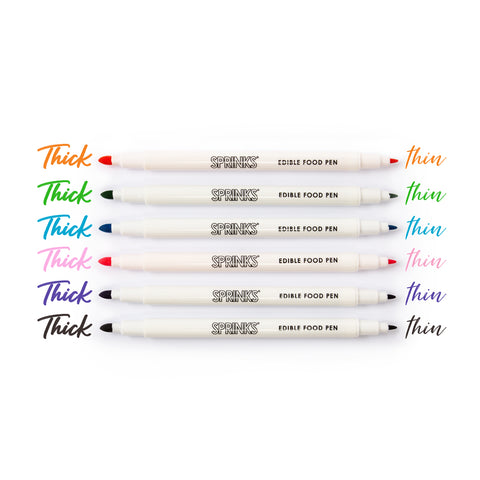 Sprinks PASTEL Edible Ink Pens (6 pack)