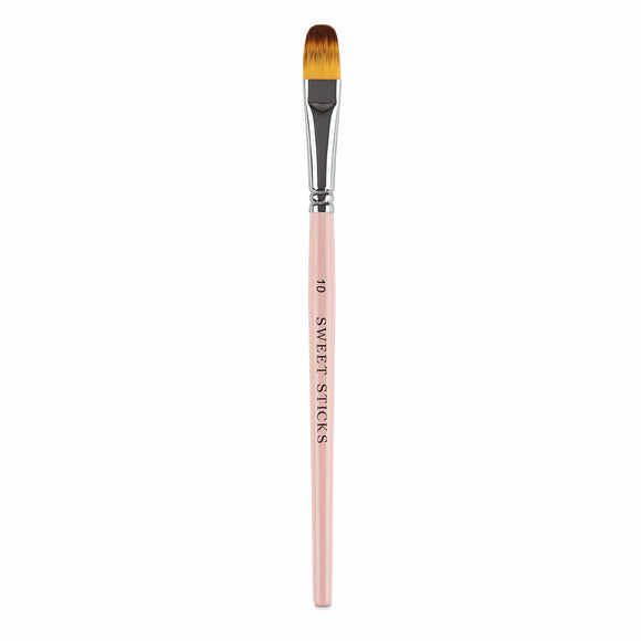 Sweet Sticks Filbert Paint Brush #10