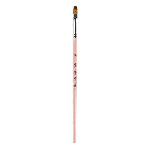 Sweet Sticks Filbert Paint Brush #2