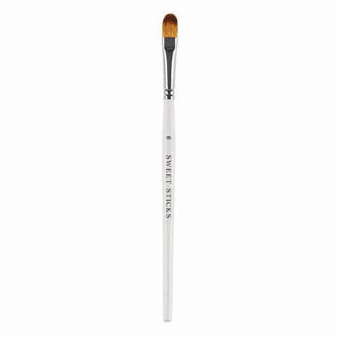 Sweet Sticks Filbert Paint Brush #6