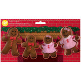 Wilton Gingerbread Family Cookie Cutter 4pce set
