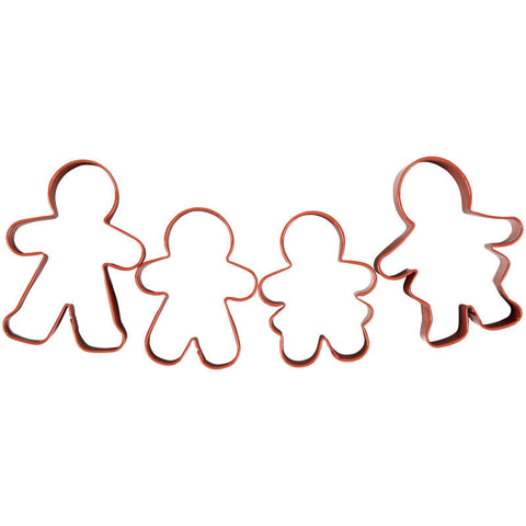 Wilton Gingerbread Family Cookie Cutter 4pce set