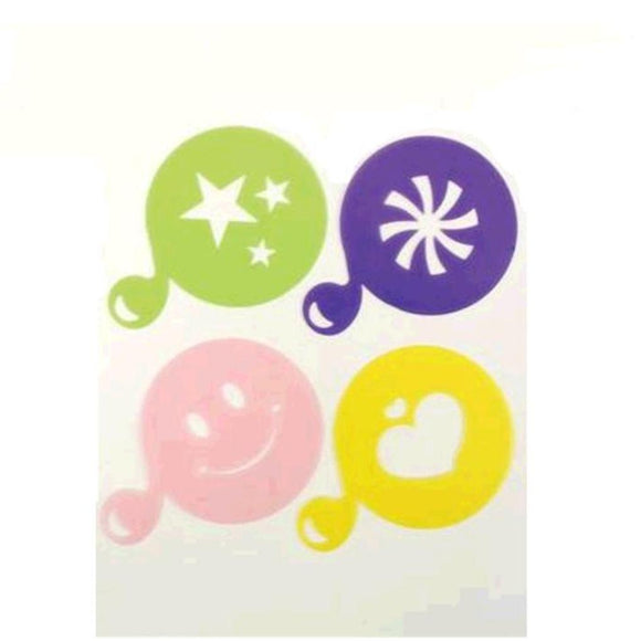 Cupcake or Coffee Stencils (set of 4)